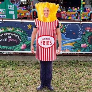 <span class=keywords><strong>Disfraz</strong></span> de adultos, papas fritas doradas, ropa de Cosplay para escenario, carnavales de Halloween, <span class=keywords><strong>disfraz</strong></span> de dibujos animados - Product Image 3