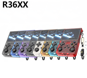 Consola de juegos portátil de código abierto R36XX, pantalla IPS de 3,5 pulgadas, 64GB, Wifi, 2 jugadores, compatible con doble Joystick, juego <span class=keywords><strong>Retro</strong></span> de 3000mAh - Product Image 2