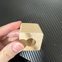 Grosir Pabrik Vas Bunga Kayu Pinus untuk Merangkai Bunga, Vas Hidroponik, Stiker Magnet Kulkas Kreatif Model Satu
