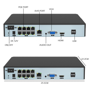 Прямая продажа от производителя, ON-VIF <span class=keywords><strong>NVR</strong></span> XMEYE со встроенным 8-канальным 4-канальным сетевым видеорегистратором - Product Image 3