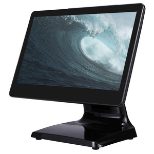 Nhà máy OEM 15 + 14 inch tất cả trong một POS Máy 15 + 14 inch màn hình kép POS thiết bị đầu cuối màn hình cảm ứng POS hệ thống - Product Image 5