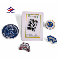 LZY Maker - Pin de solapa personalizado al por mayor de metal con logo deportivo para equipos de béisbol, esmalte blando y duro, anime, bandera, sombrero, broche de recuerdo
