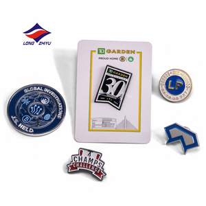 LZY Maker Distintivo in Metallo Personalizzato all'Ingrosso, Logo Sportivo per Squadre di Baseball, Spilla da Bavero in Smalto Morbido e Duro, Spilla per Cappello a Tema Anime, Spilla Souvenir - Product Image 3