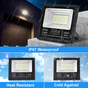 Faro LED <span class=keywords><strong>Solare</strong></span> OEM in Alluminio 40W-1000W ad Alta Luminosità per Esterni, Giardini e Campi da Basket con <span class=keywords><strong>Protezione</strong></span> IP67 - Product Image 4