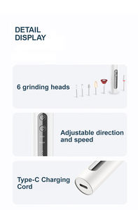 Perceuse USB professionnelle matériau en acier ensemble de limes à <span class=keywords><strong>ongles</strong></span> électriques <span class=keywords><strong>Gel</strong></span> vernis à <span class=keywords><strong>ongles</strong></span> <span class=keywords><strong>appareil</strong></span> de beauté à domicile pratique - Product Image 6