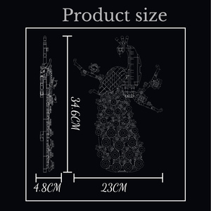 Mould <span class=keywords><strong>King</strong></span> 10149 Nouveau Kit de Modélisme Créatif MOC à Peindre, Jeu Éducatif et Divertissant pour Adultes, Cadeaux, 690 Pièces, Ensembles de Blocs de Construction - Product Image 5