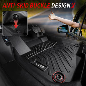 Alfombrillas de Plástico para Auto, Tapetes 3D TPE con Alfombrilla para Maletero para Toyota Meru 2005-2009 Landcruiser Prao J90 - Product Image 4