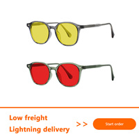 Precio barato TR90 diseñador Vintage alta calidad moda Retro redondo mujeres 2025 nuevas gafas de lectura Anti luz azul hombres