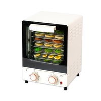 Nouveau déshydrateur en acier inoxydable pour usage domestique - Petites/grandes tailles pour sécher les aliments, les friandises pour animaux, les viandes séchées, les fruits, les légumes - Garantie 1 an