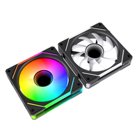 Ventilateurs de PC ARGB 120 mm AntarcChill OEM pour blocs de construction, ventilateur de boîtier CPU, fournisseur d'usine, ventilateur de refroidissement d'ordinateur à raccordement sans fil