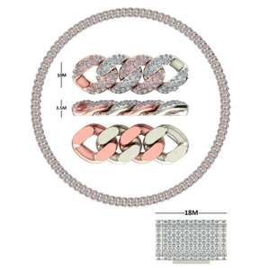 Chaîne cubaine tendance en argent sterling avec diamants Moissanite DEF VVS de 10 mm, bijou personnalisé, cadeau de mariage pour homme - Product Image 6