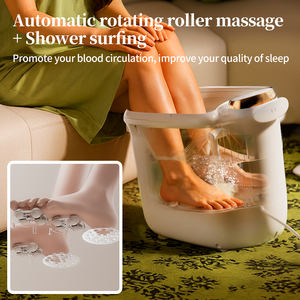 Spa Kaki Elektrik Shiatsu dengan Rol Terapi Air Hangat Kapasitas 11L AC110-240V Mendukung Label Pribadi untuk Pengecer Kesehatan di Rumah - Product Image 4