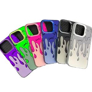 Para <span class=keywords><strong>Iphone</strong></span> 16 Melting Phone Case Tpu PC Hybrid Design Full Body Heavy Duty Funda para teléfono a prueba <span class=keywords><strong>de</strong></span> golpes - Product Image 1
