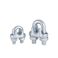 Hebei Factory Supply Fasteners Cable End Connections Clips Wire Rope Clamps Huge Quantity in Stock
