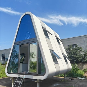 Casa Cápsula de Lujo LUBAN CABIN, Moderna, Triangular, de Aspecto Robusto, Prefabricada, Espacio de Vida en Forma de Triángulo - Product Image 5