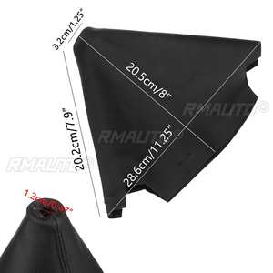 Funda de Piel Sintética para Palanca de Cambios de 5 y 6 Velocidades para MAZDA 6 II GH 2007 2008 2009 2010 2011 2012 - Product Image 6