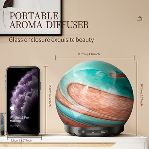 Cost-effective Marble Pellet <b>Electric</b> <b>Essential</b> <b>Oil</b> Aroma <b>Diffuser</b> New Design Bedroom air Humidifier Ultrasound - Product Image 5