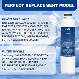 Filtre à eau pour réfrigérateur RW04, remplacement pour DA29-00020B, charbon actif, durée de vie du filtre de 12 mois, installation facile - Product Image 5