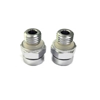 Bouchons de ventilation métalliques étanches avec respiration EPTFE M12 pour presse-étoupe de câble d'instrument industriel