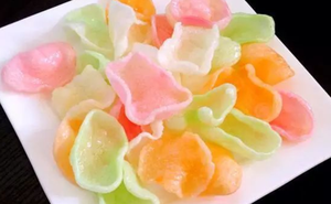 Nguyên liệu phồng thực phẩm hộp gia vị bao bì hải sản khô đồ ăn nhẹ đầy màu sắc bình thường cay giòn chiên tôm giòn - Product Image 5