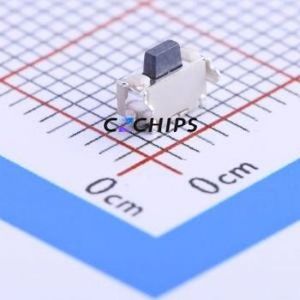 K2-1806AN-A4DW-04 Tactile Switch SMD Switch Single Pole Single Throw Rectangle Button 2.5N Horizontal Mount - Product Image 1