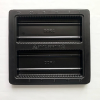 Boîte de rangement et d'expédition en PVC ESD avec couvercle pour 1x50 cartouches de RAM SODIMM DDR2/DDR3 et DDR4