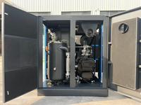Compresseur d'air à vis rotatif, compresseur industriel stationnaire à compression en deux étapes pour une exploitation continue 24h/24 et 7j/7, 20-30 bars