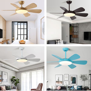 नवीनतम आगमन आधुनिक रिमोट कंट्रोल ने 42 इंच छत पंखे लाइट एब्स सामग्री लिविंग रूम समायोज्य रंग तापमान - Product Image 6