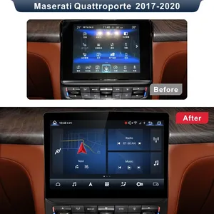 Autoradio 10.26 "Android, Navigation GPS, lecteur multimédia, Audio stéréo, pour Maserati quattrsport (2017-2020)