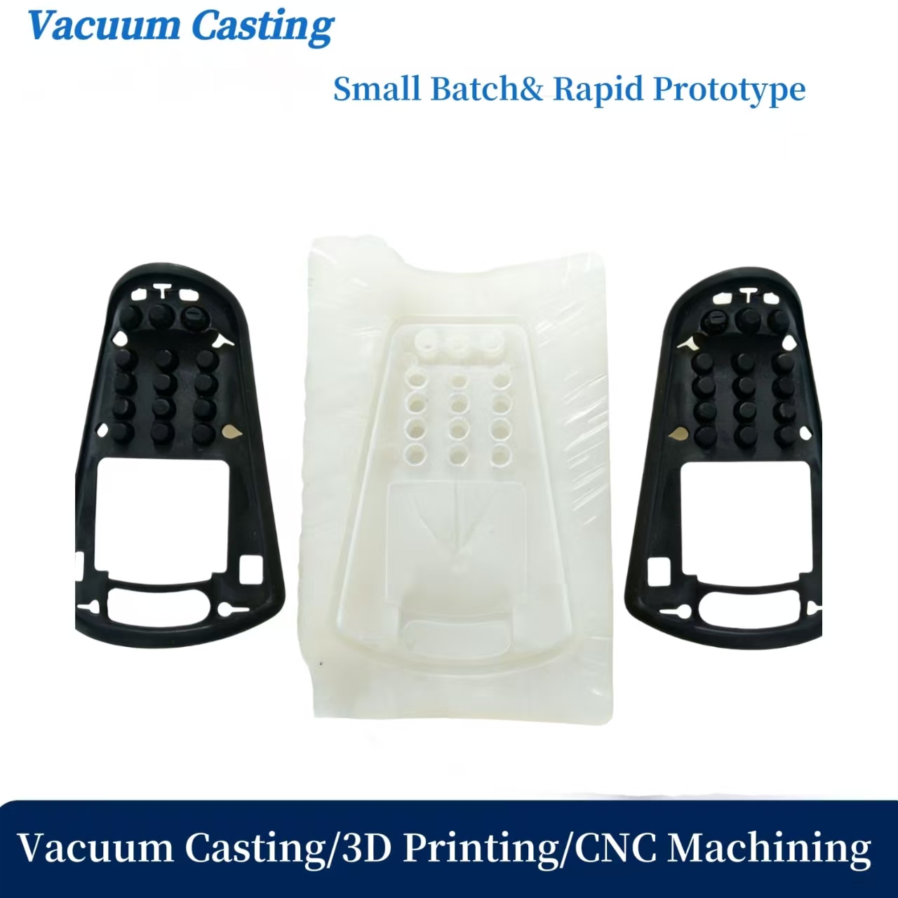 OEM Manufacturer Vacuum Casting Products Resin Epoxy Silicone Mold CNC 3D Rapid Prototyping Service Plastic Injection Molding