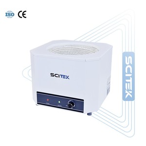 Manteau chauffant SCITEK 380 ℃   Surface Max. Temp. Minuteur et alarme de surchauffe en acier laminé à froid pour laboratoire - Product Image 5