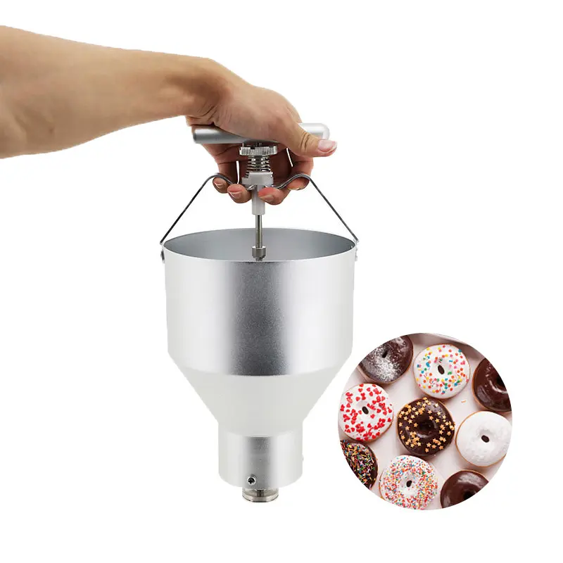 Stainless Steel Donut Funnel Manual Donut Maker Dough Dispenser Machine