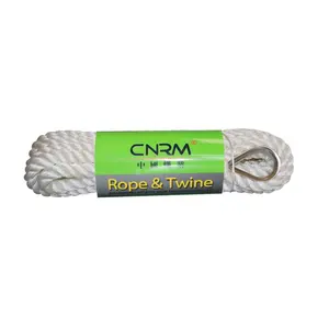 Hitech rope factory 3 strands twisted polyester rope anchor line