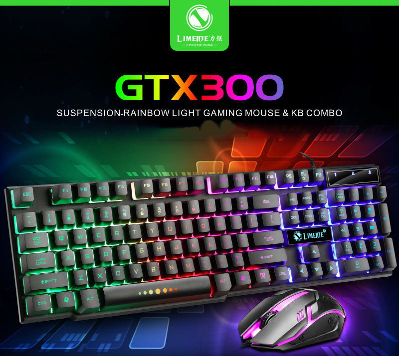 GTX 300 สีดำ