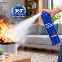 Alat Pemadam Kebakaran Berbasis Air 500ML Portabel untuk Rumah dan Mobil 360 °   Operasi Sederhana Pemadam Kebakaran Serbaguna