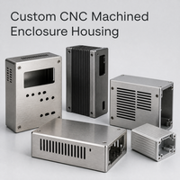 Boîtier métallique usiné CNC sur mesure en acier inoxydable et aluminium pour serveur AI GPU, directement de l'usine OEM