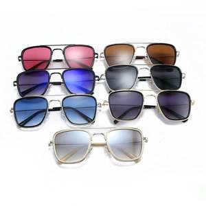 Gafas de Sol Cuadradas Steampunk de Metal Punk Retro de Moda para Hombre y Mujer, Protección UV400, Novedad 2020, Gran Venta - Product Image 6