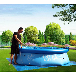 Piscina Familiar de Verano INTEX Azul de 10 Pies 305*76cm Capacidad 3853L PVC Montaje Fácil y Rápido Piscina Hinchable para Exterior - Product Image 4