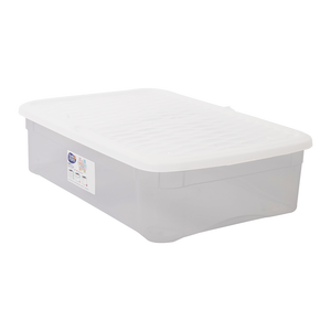 Caja de Almacenamiento Marea 570x390x145mm PP, Contenedor Transparente con Tapa para Organización de Cocina - Product Image 1