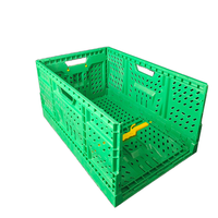 Caisses de légumes pliables légumes agricole en plastique pliable stockage stocké caisse ventilée pour la ferme