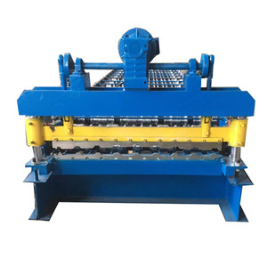 Machine d'encadrement en acier 850-65-13 machine de formage de rouleaux de tôles ondulées trapez <span class=keywords><strong>saci</strong></span> kalip machine de fabrication de tôles d'aluminium - Product Image 3