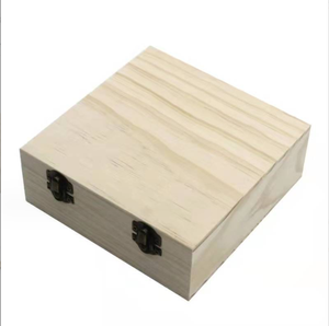 Custom Size Wholesale Solid Pine Wood Jewelry Watch Ring Tea Craft Gift Storage Package Wooden Boxes With Lock