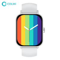 Montre connectée COLMI P91, appels Bluetooth, surveillance de la pression artérielle et du sommeil, bracelet étanche, montre intelligente pour hommes et femmes
