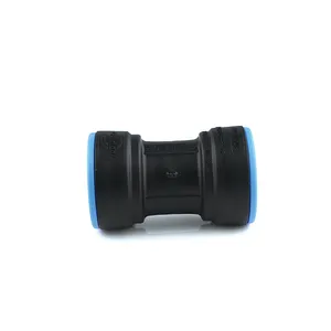 Black Pearl Series New Design PP Push Fitting Good Quality Plastic Quick Connector With Stainless Steel