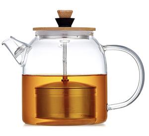 Haute qualité 1000ml petite cuisine <span class=keywords><strong>salon</strong></span> <span class=keywords><strong>de</strong></span> <span class=keywords><strong>thé</strong></span> théière verre clair résistant à la chaleur amovible passoire Design classique <span class=keywords><strong>vaisselle</strong></span> - Product Image 1