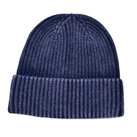 Bonnet d'hiver côtelé à revers, effet vieilli, de haute qualité, avec logo personnalisé, en tricot lavé