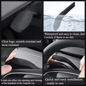 <span class=keywords><strong>Coque</strong></span> <span class=keywords><strong>de</strong></span> protection élégante en silicone pour <span class=keywords><strong>levier</strong></span> <span class=keywords><strong>de</strong></span> vitesses <span class=keywords><strong>de</strong></span> volant Tesla Model Y Juniper 2025 - Product Image 4