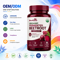 Extracto de Remolacha Fermentada Orgánica en Cápsulas de 1000mg, Biodisponibilidad Avanzada, Apoyo Nutricional Integral, OEM a Granel
