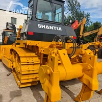 Offre Spéciale : Bulldozer SHANTUI SD22 d'occasion avec volume de 6,4 m³, puissance de 175 kW, origine chinoise, prix abordable, engin de construction