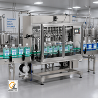 Machine de remplissage de liquides MTW automatique |   Remplisseur de bouteilles de détergent pour liquide de refroidissement antigel à base de glycol